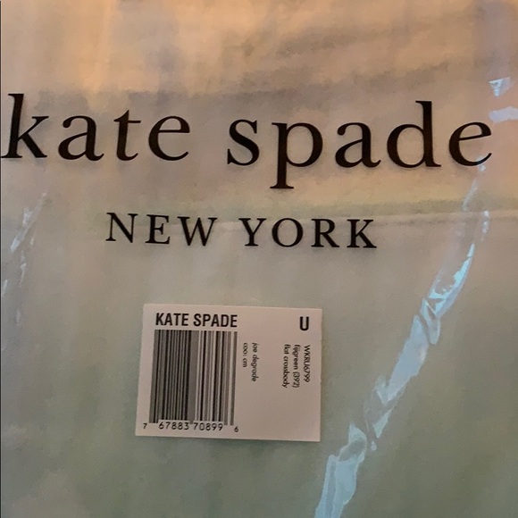 Kate Spade Jae Degrade Ombre Fiji Green Flat Crossbody - Picture 7 of 10